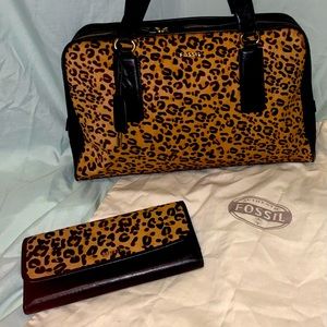 Fossil purse and wallet
